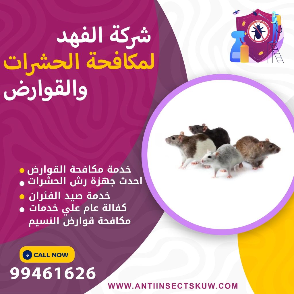 شركة مكافحة قوارض النسيم