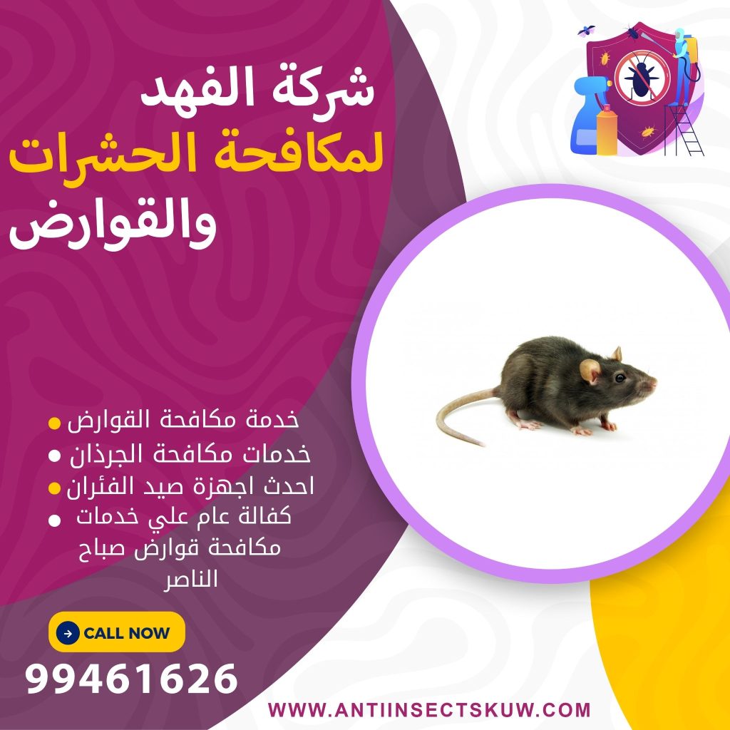 شركة مكافحة قوارض صباح الناصر