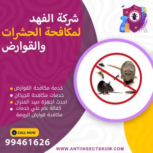 شركة مكافحة قوارض الروضة