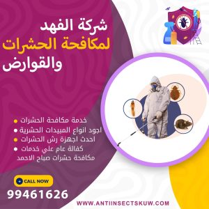 شركة مكافحة حشرات صباح الاحمد