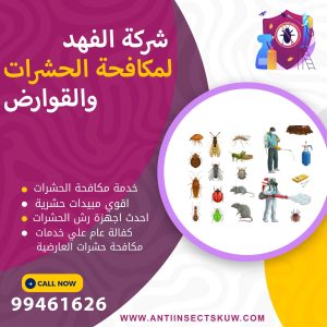 شركة مكافحة حشرات العارضية