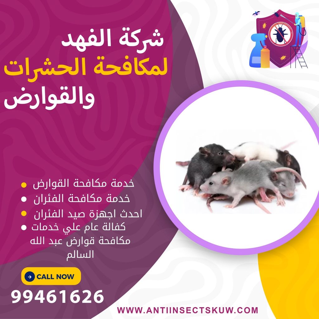شركة مكافحة قوارض عبد الله السالم