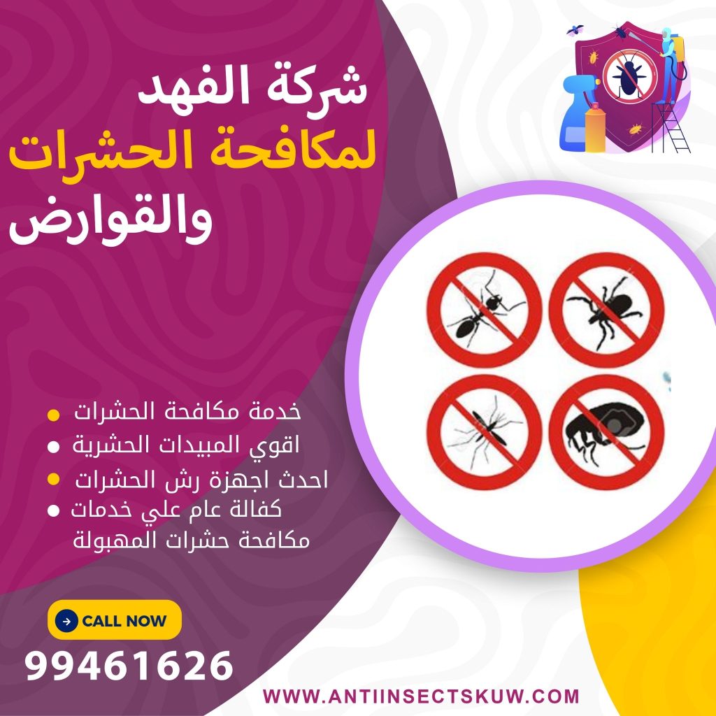شركة مكافحة حشرات المهبولة