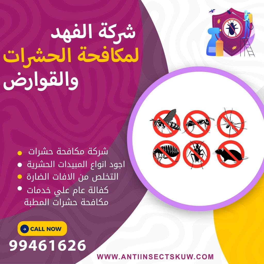 شركة مكافحة حشرات المطبة
